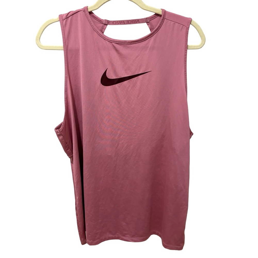 Nike  Pro Women's Rose Muscle Tee